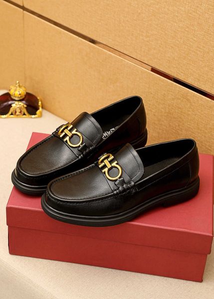 

oxford shoes greggo walking flats wedding eu38-45 elegant gentleman dress patent leather orlato loafers luxurious designer party brands mens, Black