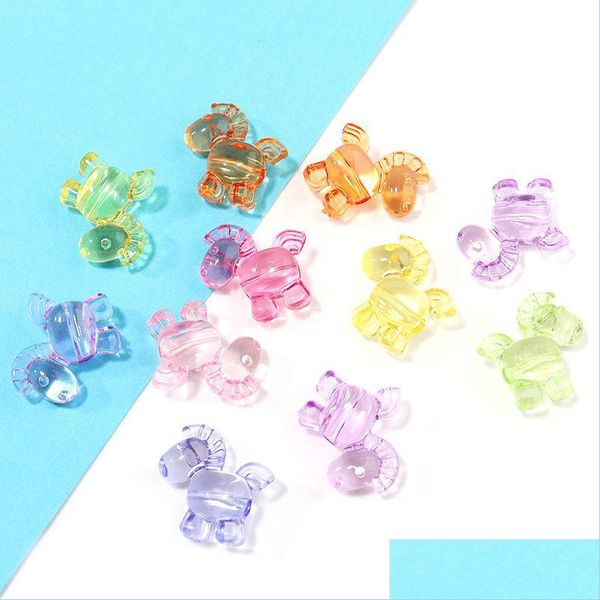 

acrylic plastic lucite 50pcs/lot diy horse loose bead for jewelry bracelets necklace hair ring making accessories crafts acrylic k dh9dt, Black