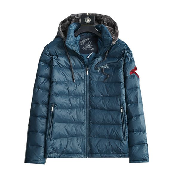 

2023 mens parka winter jackets fourrure down parkas homme chaquetas outerwear big fur hooded manteau men women down jacket coat doudoune az1, Black