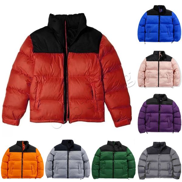 

mens down parkas 2022 mens designer down jacket north winter cotton womens jackets parka coat face outdoor windbreakers couple thick warm co, Black