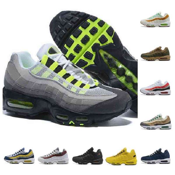 

classic 95 airmaxs mens running shoes greedy 3.0 chaussures 95s airs neon triple black white smoke grey grape safari dark army designer men