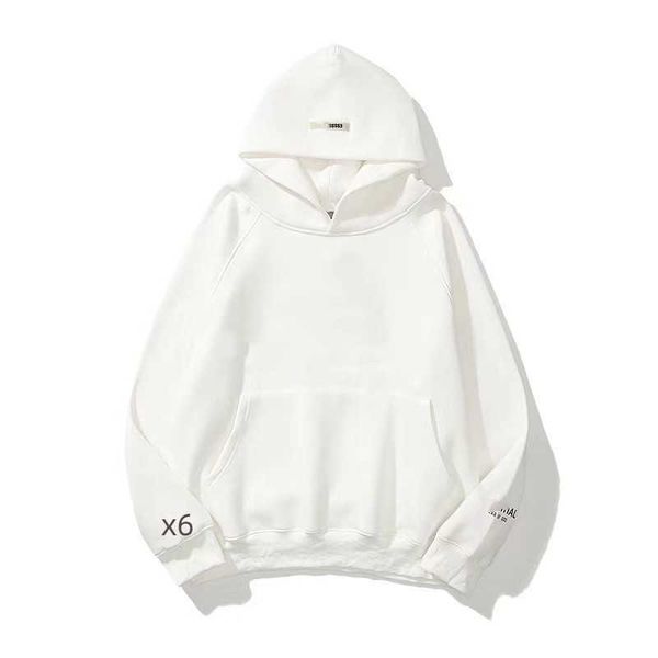 

1ss warm hooded hoodies mens womens fashion streetwear pullover sweatshirts loose hoodies lovers clothing ad, Black