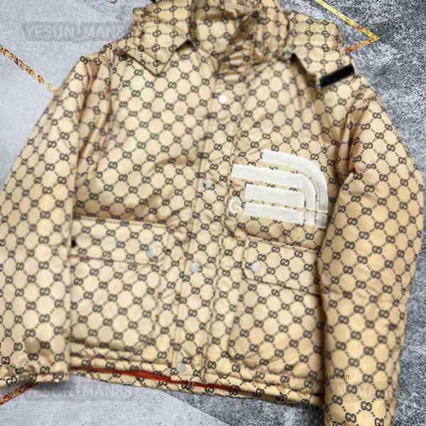 

designer luxury down jacket fur ruff womens classic fashion and multi function hoodies mens jackets winter warm clothing hoody 5a9aat jhcu, Black