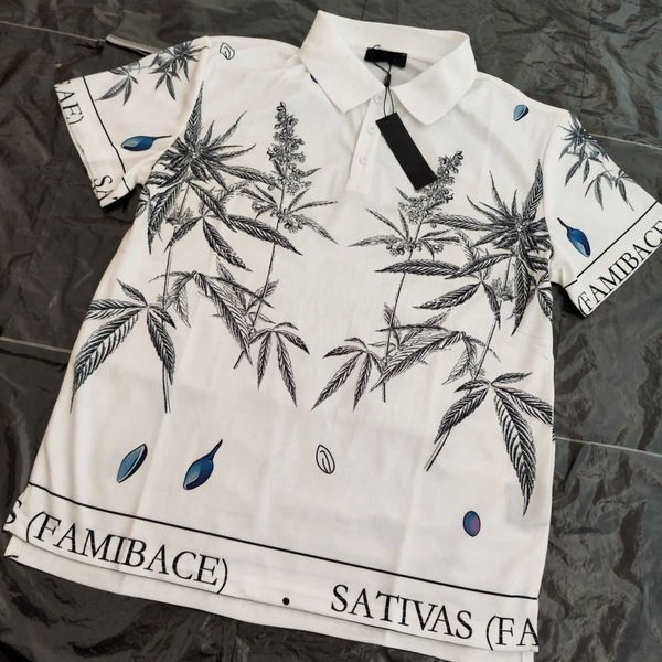 

summer mens polo shirt am designer tshirt american hip hop print short sleeve t-shirt men women oversize sweatshirt silk pullover tee, White;black