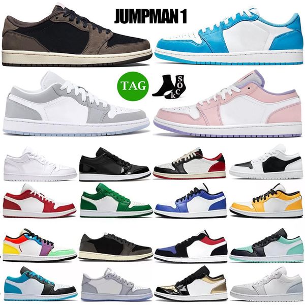 

basketball shoes 1s mens trainers womens shoe travis reverse dark mocha coral inside out bred toe white camo unc wolf grey jumpman 1 low 1s