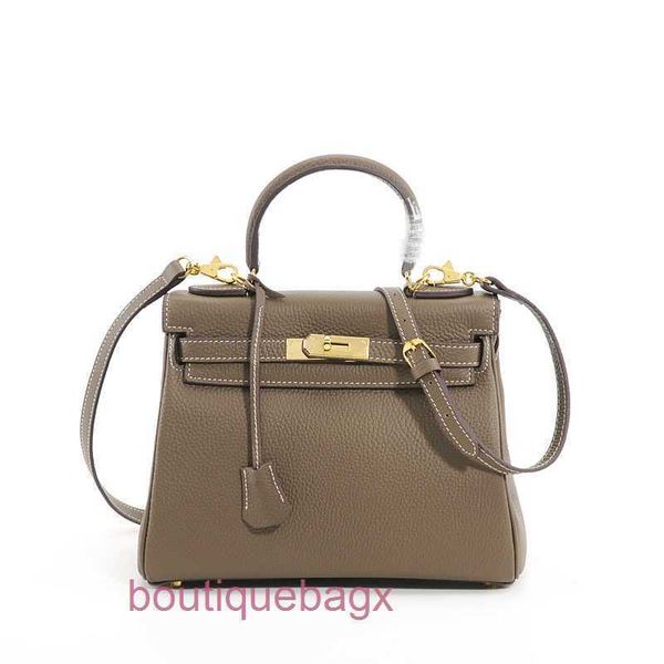 

designer bag herme kely bags genuine leather womens single shoulder handbags women's 2022 new red handheld bride