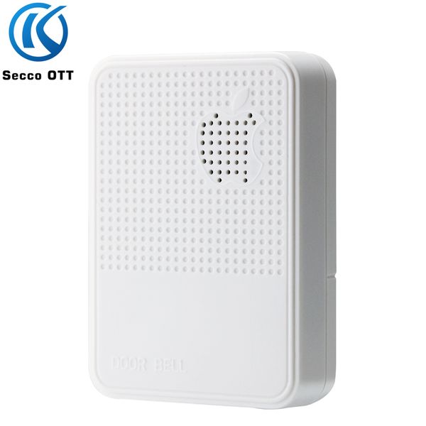 

dc 12v wired doorbell no battery required jingle ringtone abs flame retardant shell l and l household electronic access control system speci