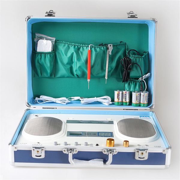 

hand point diagnostic treatment body massager machine home doctor health care acupuncture traditional chinese medical science modern te215n