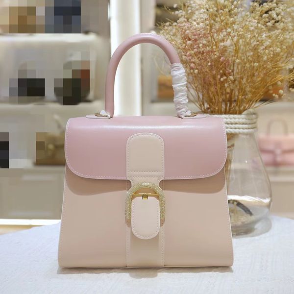 

handbag women's boutique handbag luxury designer uses coated leather to make messenger bags classic fashion diamond buckle casual shoul