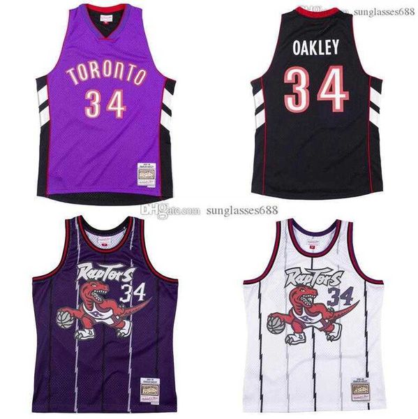 

stitched 34 charles jersey s-6xl mitchell & ness 1998-99 mesh hardwoods classics retro basketball jerseys men women youth, Black;red