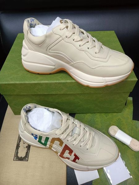 

2023 new casual shoes canvas leather thin belt thick sole dad shoes casual shoes 524990, Black