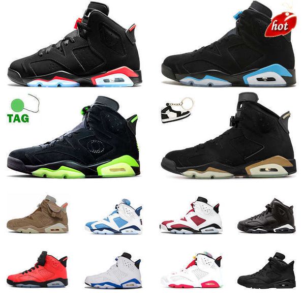 

mens basketball shoes 6 6s infrared reflective black cat unc carmine hare men trainers sports sneakers