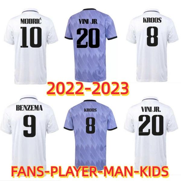 

22 23 benzema soccer jerseys camavinga vini jr 2022 2023 alaba real shazard asensio modric marcelo madrid final man football shirt kit kids, Black