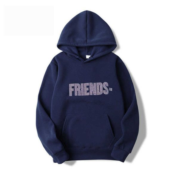 

men's hoody vlo one fashion designer new york black friday exclusive print hoodie casual hoodies cotton terry pullover friends