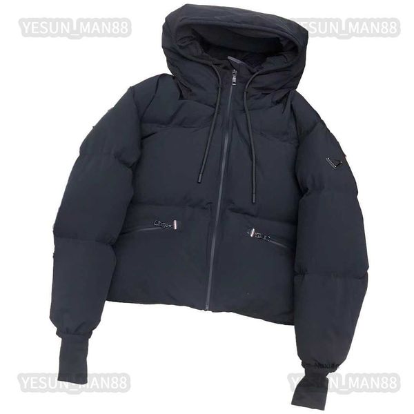 

designer luxury down jacket fur ruff womens classic fashion and multi function hoodies mens jackets winter warm clothing hoody 5azwz5 35jq, Black