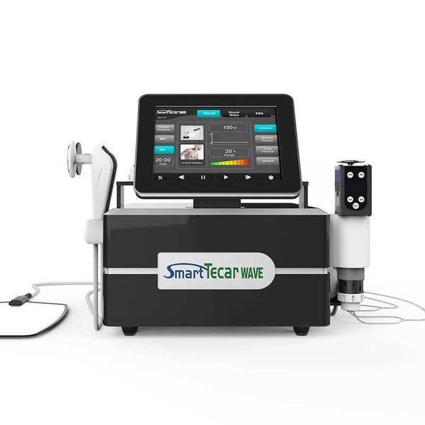 

smart tecar wave 3 in 1 slimming capactive and resistive energy transfer shockwave therapy combine ems for better physiotherapy