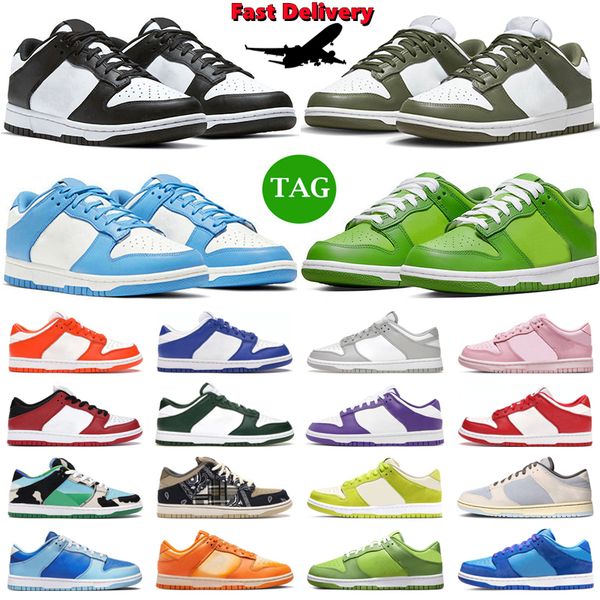 

og men women dunks low running shoes panda unc kentucky medium olive triple pink syracuse chicago grey fog mens trainers sport sneakers