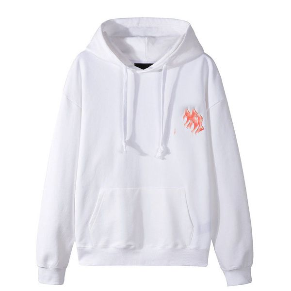 

men's hoodies & sweatshirts sweatshirt insert pocket white casual hooded printed sweatshirt, Black