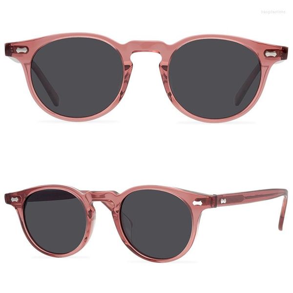 

sunglasses men's tac polarized full frame fashion european and american rivet, White;black