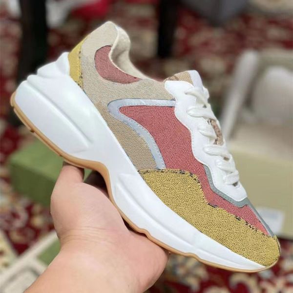 

designer sneakers casual shoes sneaker runner trainers platform shoes lady luxurys chaussures multicolor men women si, Black
