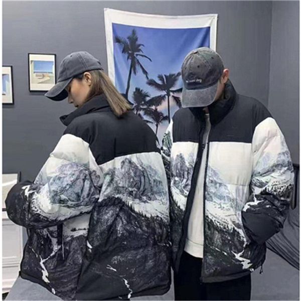 

luxury mens designer jackets puffer jackets down jacket thickened zipper khaki short outdoor windbreakers keep warm parkas thick brand sport, Black