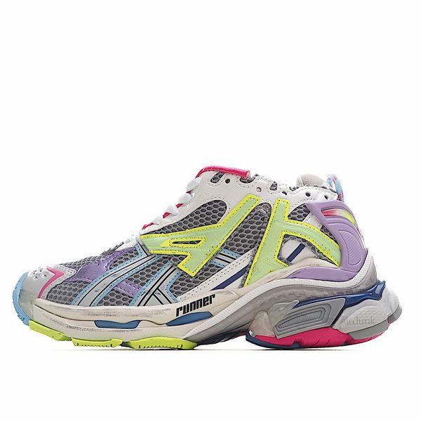 

runner sneaker 7.0 mens womens running shoes black mesh and nylon designers paris latest 7 trainers white pink blue quality