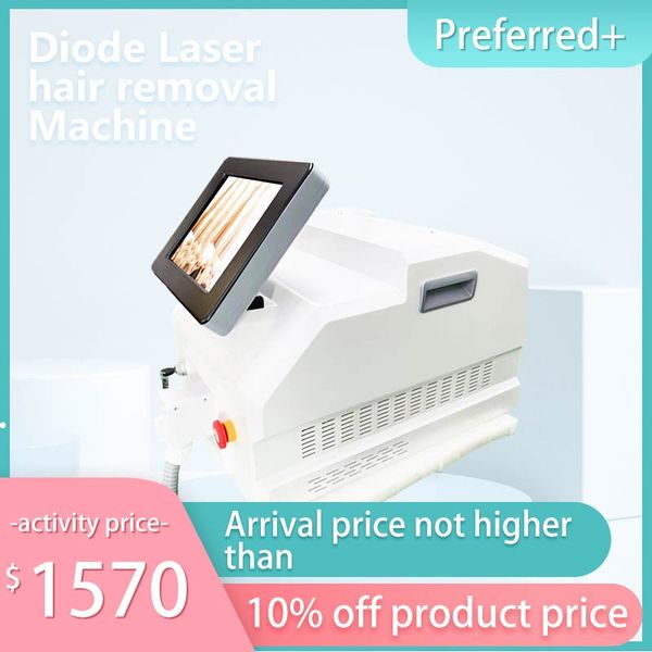 

2022 high-end diode laser 808nm machine permanent skin rejuvenation laser treatment for face hair removal dhl ship, Black