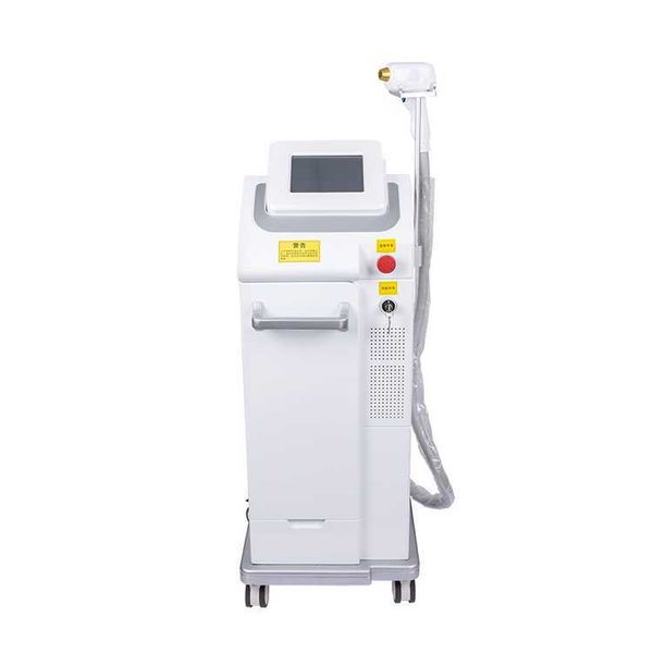 

professional high power diode laser painless hair removal machine three wavelengths 755nm 808nm 1064nm 20 million s skin rejuvenation, Black