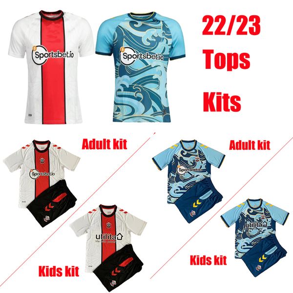 

southamptons the saints soccer jerseys ward-prowse football shirt uniform 22 23 home away third kids men kits djenepo armstrong adams romeu, Black;yellow