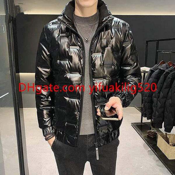 

31ss designer mens jackets winter down coat men's fashion parka waterproof windproof premium fabric thick cape belt thermal jacket m-3x, Black