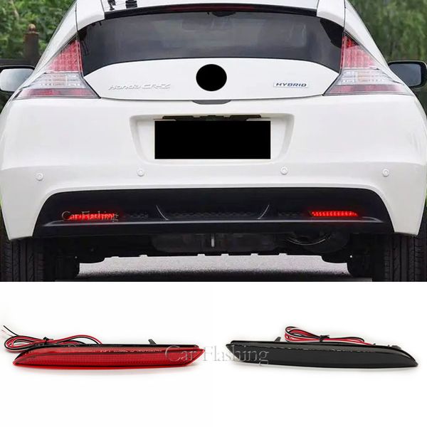 

1 pair rear bumper reflector led brake slight for honda jazz fit 10-13 crz/insight hybrid 10-12 crv 2012 for acura tsx 11-12