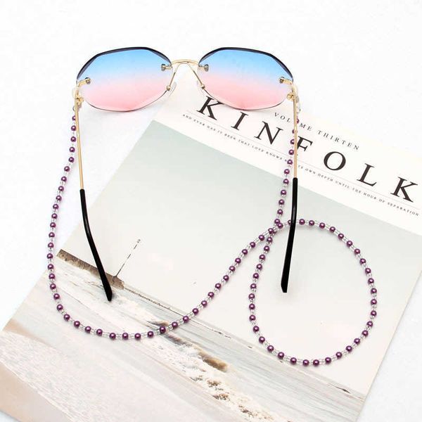 

beaded glasses sunglasses chain glasses presbyopia glasses anti-skid rope