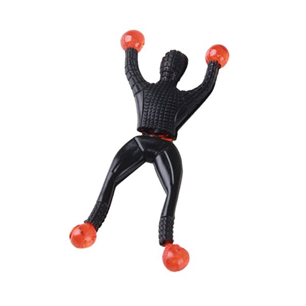 

Climbing the Wall Spider Toy Superman sticky decompression trick sticky hand palm vent toys