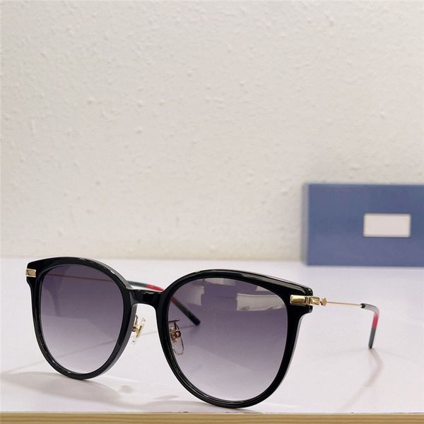 

new fashion design sunglasses 1196 big cat eye frame simple and popular style versatile outdoor uv400 protection eyewear, White;black