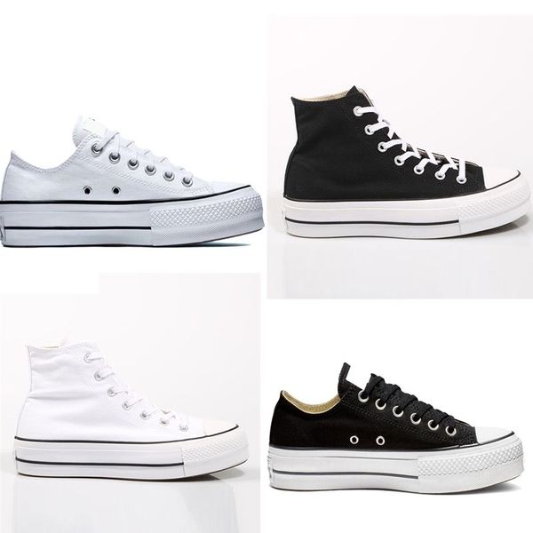 

canvas shoes women classic sneakers casual shoes retro high 1970s men, Black