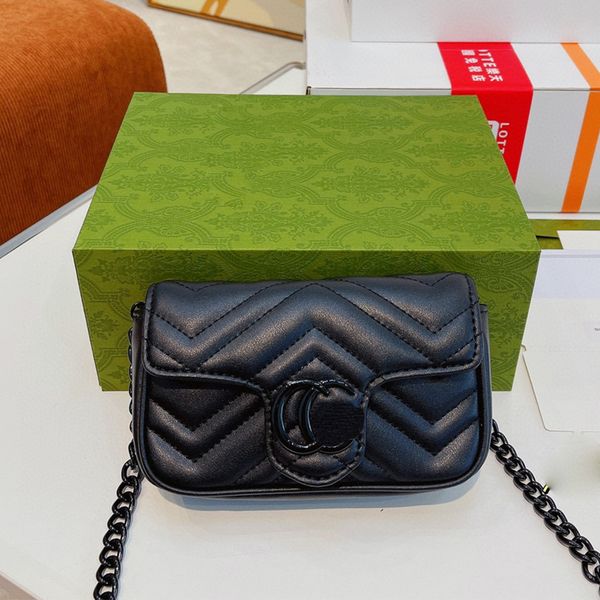 

designer bags totes shoulder luxurys fashion women chains crossbody marmont s heart wave pattern messenger handbags pruse sliver chain tote
