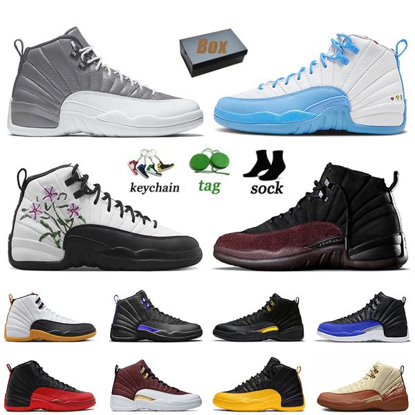 

new popular basketball shoes 12 for mens women jumpman 12s trainers size 13 royal blue flu game ball 25 years in china stealth black taxi ca