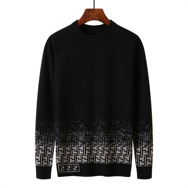 

designer sweater man for woman knit crow neck womens fashion letter black long sleeve clothes pullover oversized blue a30, White;black