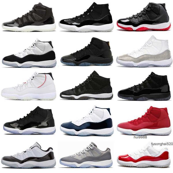 

cool grey 11 11s basketball shoes animal instinct 25th anniversary legend blue concord bred snake light bone mens sneakers women jordas, Black