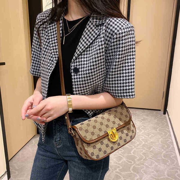 

new handbag armpit bag canvas shoulder bag 2023 new summer versatile trend