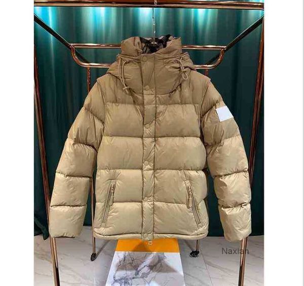 

designer luxury down jacket fur ruff womens classic fashion and multi function hoodies mens jackets winter warm clothing hoody 5aj597 wimp, Black