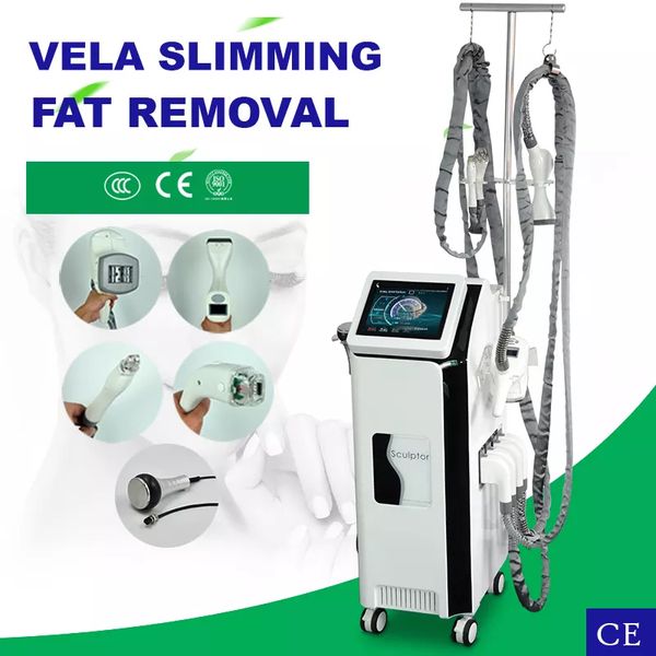 

vela slimming machine vacuum roller 40k cavitation rf body shaping equipment ultrasound radio frequency for fat loss wrinkle removal skin ti