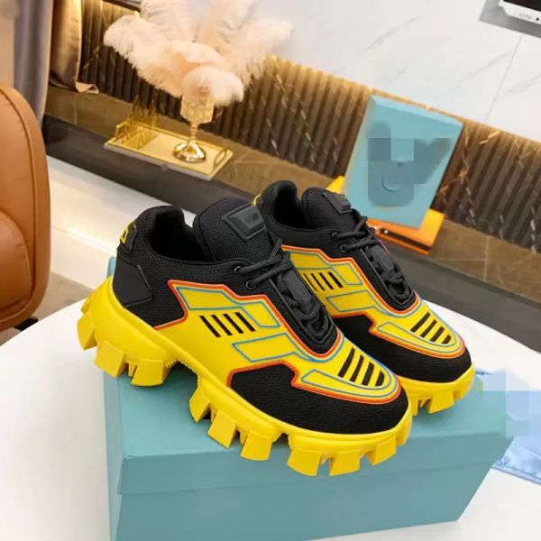 

knitted sneakers sneakers cloudbust thunder luxury oversized light rubber sole 3d arrival men 's ladies large size three mjjj0001 cdz l, Black