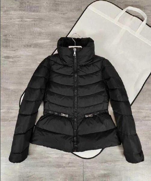 

designer luxury down jacket fur ruff classic women fashion and multi function essential hoodies womens jackets winter warm clothing hoody 5a, Black