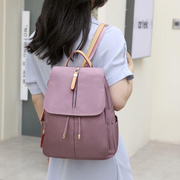 

women men backpack style canvas fashion casual bags small girl schoolbag business lapbackpack charging bagpack rucksack sport&outdoor packs