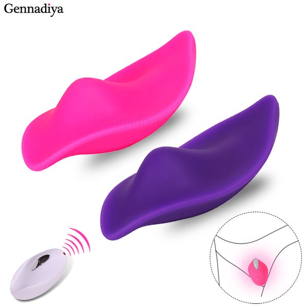 

costumes 10 speed vibrating panties wireless remote control body massage stimulator invisible underwear for women silicone safe massage, Black