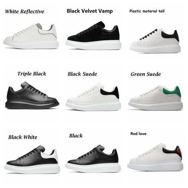 

chaussures de espadrilles woman shoe oversized sneakers womens casual shoes leather lace up fashion platform white black mens luxury velvet