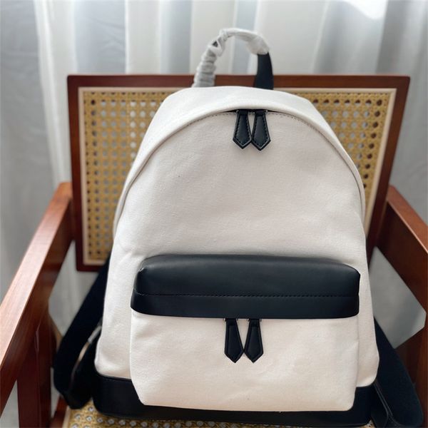 

luxury designer backpack bag men women genuine leather fashion backpacks bags plain embossed letters shoulder bag montsouris