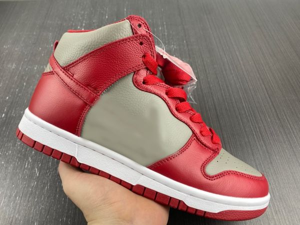 

shoes handmade men women running futura x sb low unlv soft grey varsity red dunks outdoor runner sports designer sneakers, White;red