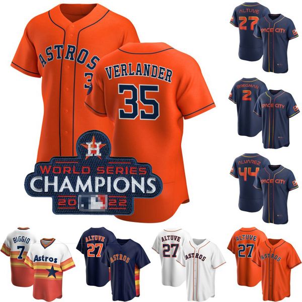 

baseball jerseys 2022 world series champions houston justin verlander astros jersey jeremy pena yuli gurriel alex bregman jose altuve yordan, Blue;black